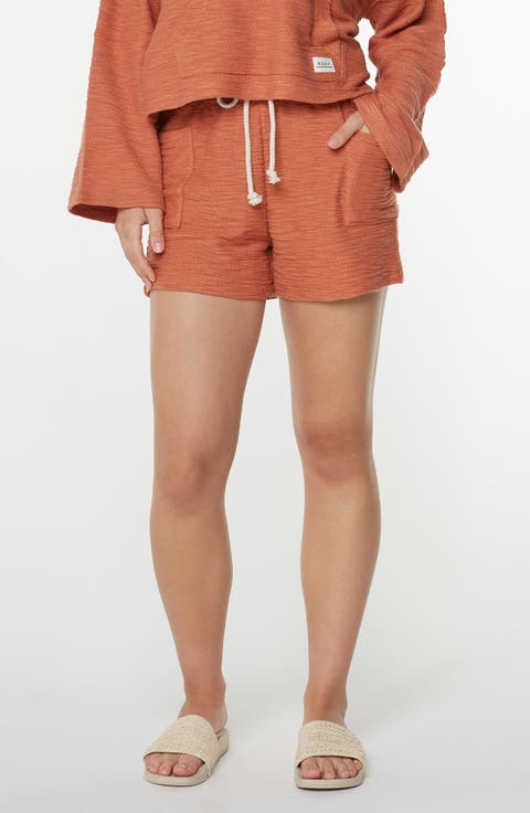 Sunny Coast Cotton Blend Shorts
