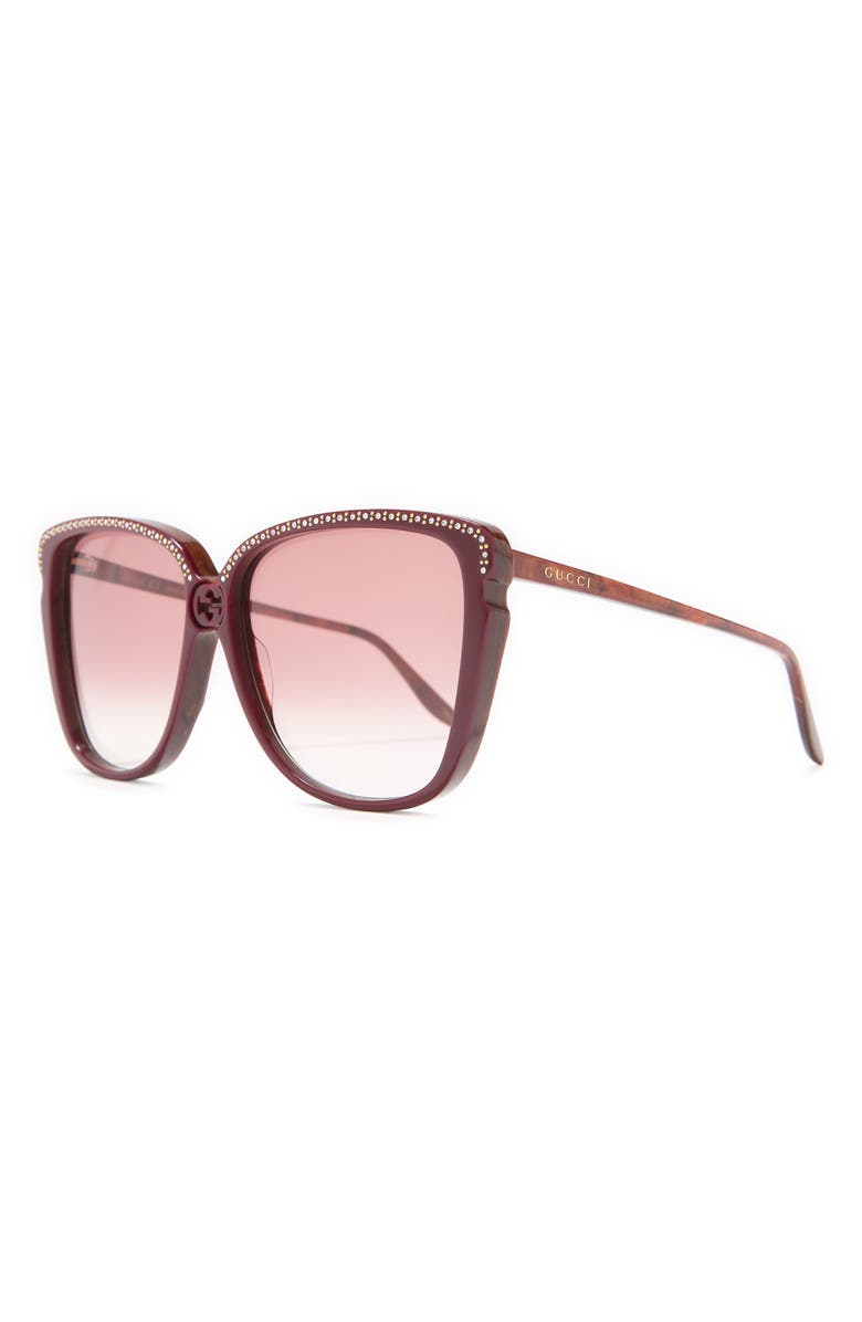 Gucci 63mm Sunglasses, Alternate, color,