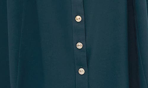 City Chic Kristina Tie Waist Long Sleeve Midi Dress In Animal Print