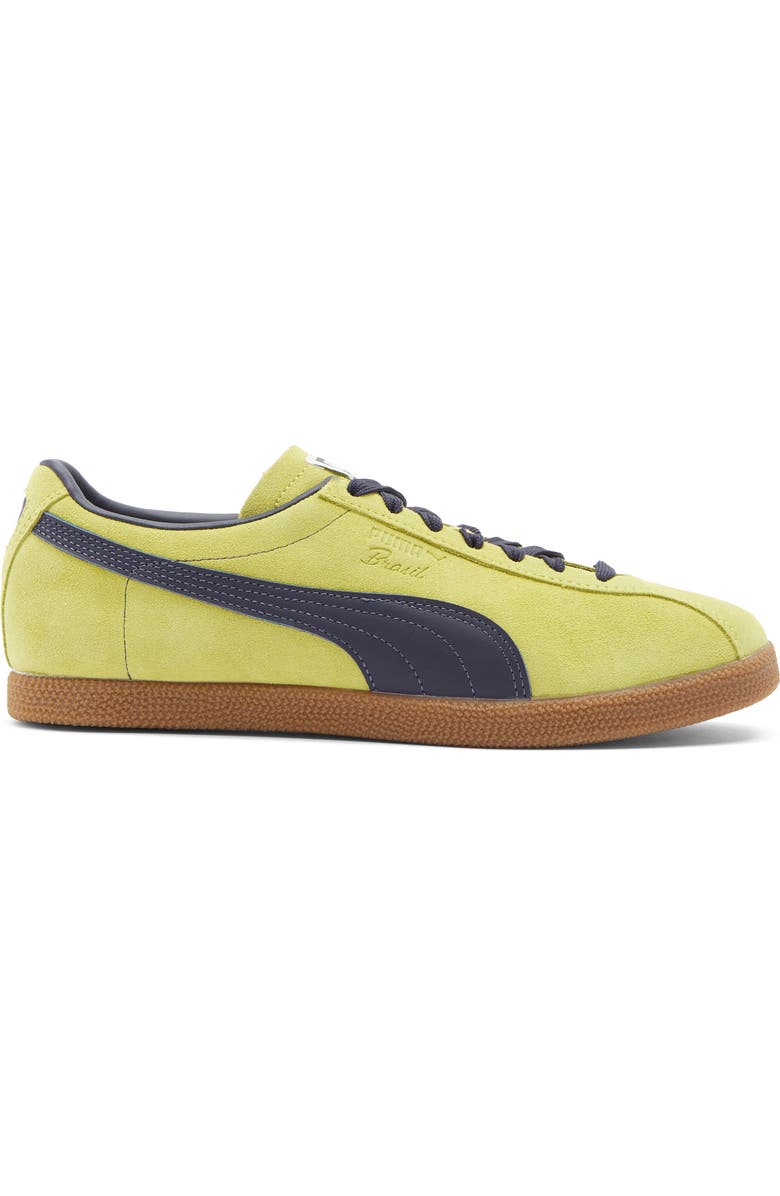 PUMA Brasil Sneaker, Alternate, color, Sea Kelp/ New Navy