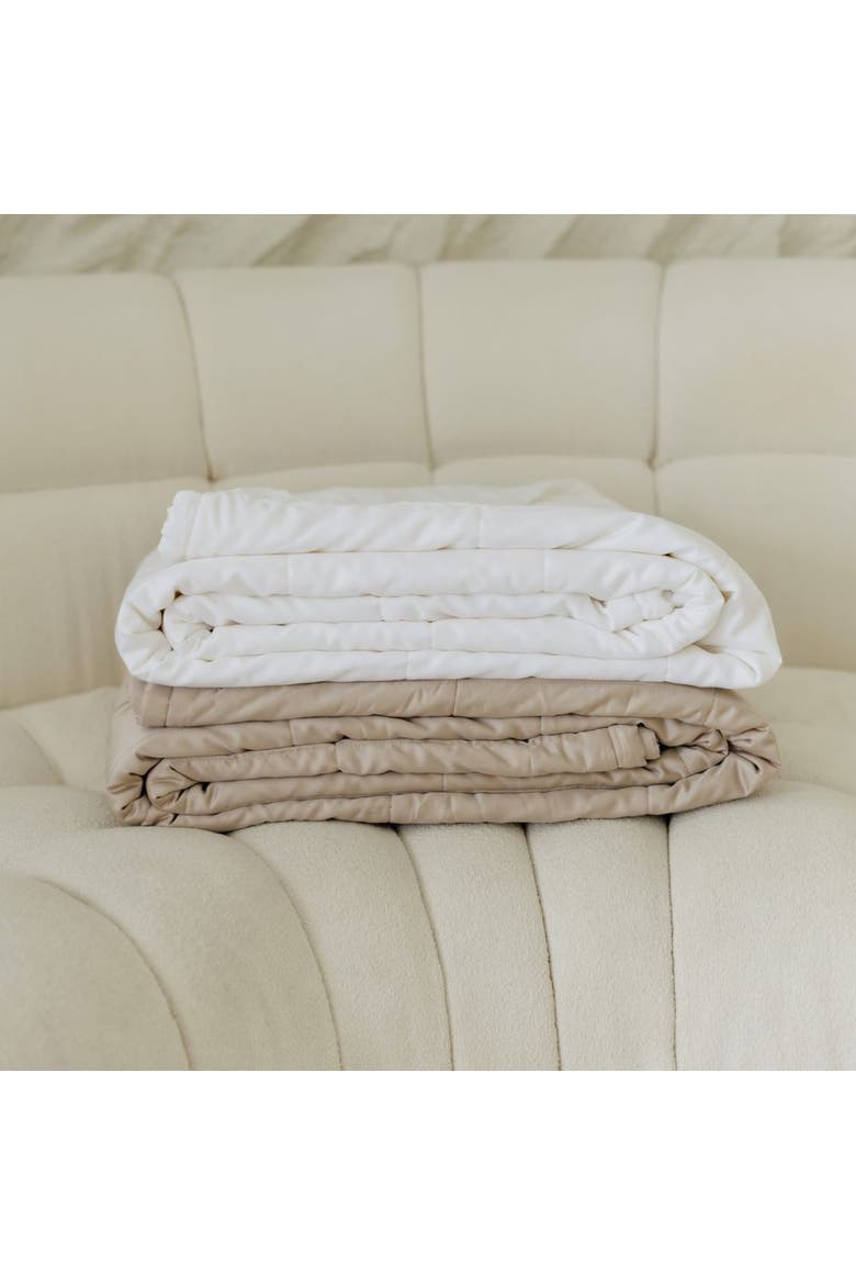 TENCEL Lyocell Comforter, Main, color, Stone