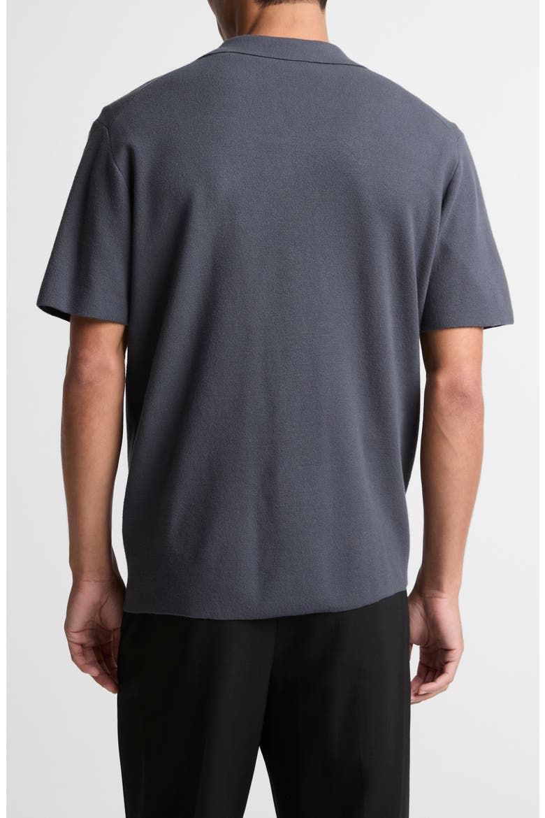 Milano Knit Cabana Short Sleeve Button-Up Shirt, Alternate, color, STUDIO
