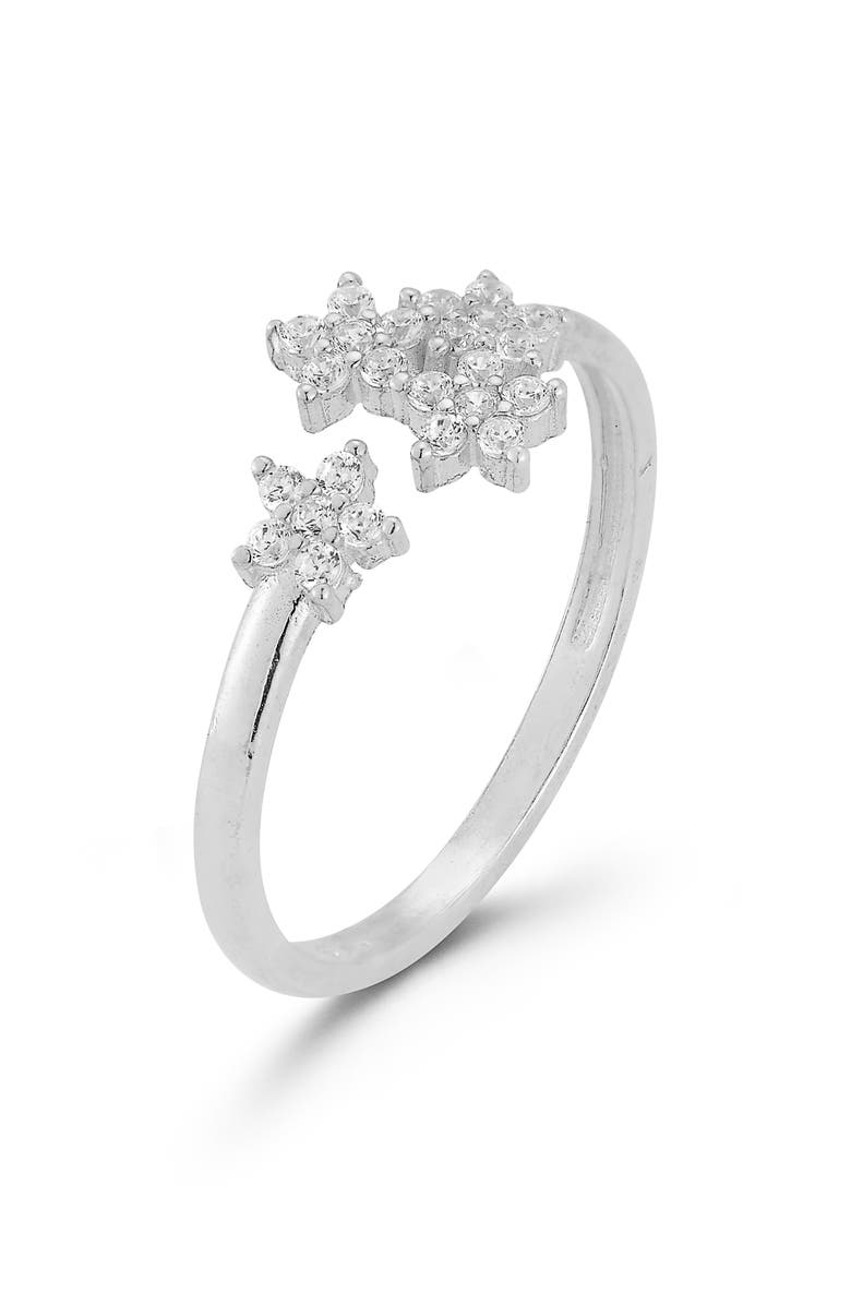 GLAZE JEWELRY Flower Open Ring, Alternate, color,