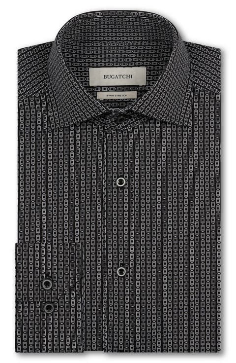 Devon OoohCotton® Geometric Button-Up Shirt