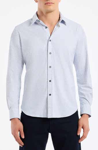 Robert Graham Asterisk Knit Button-Up Shirt