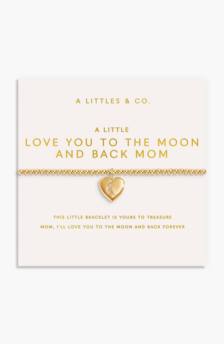 A Littles & Co. Mother'S Day A Little Bracelet, Main, color, Love You To The Moon And Back