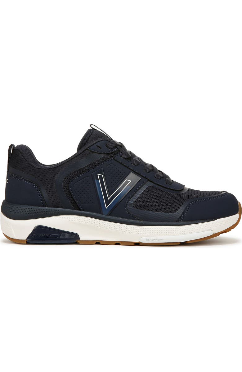 Vionic Strider Tech Walking Shoe, Alternate, color, Navy Blazer