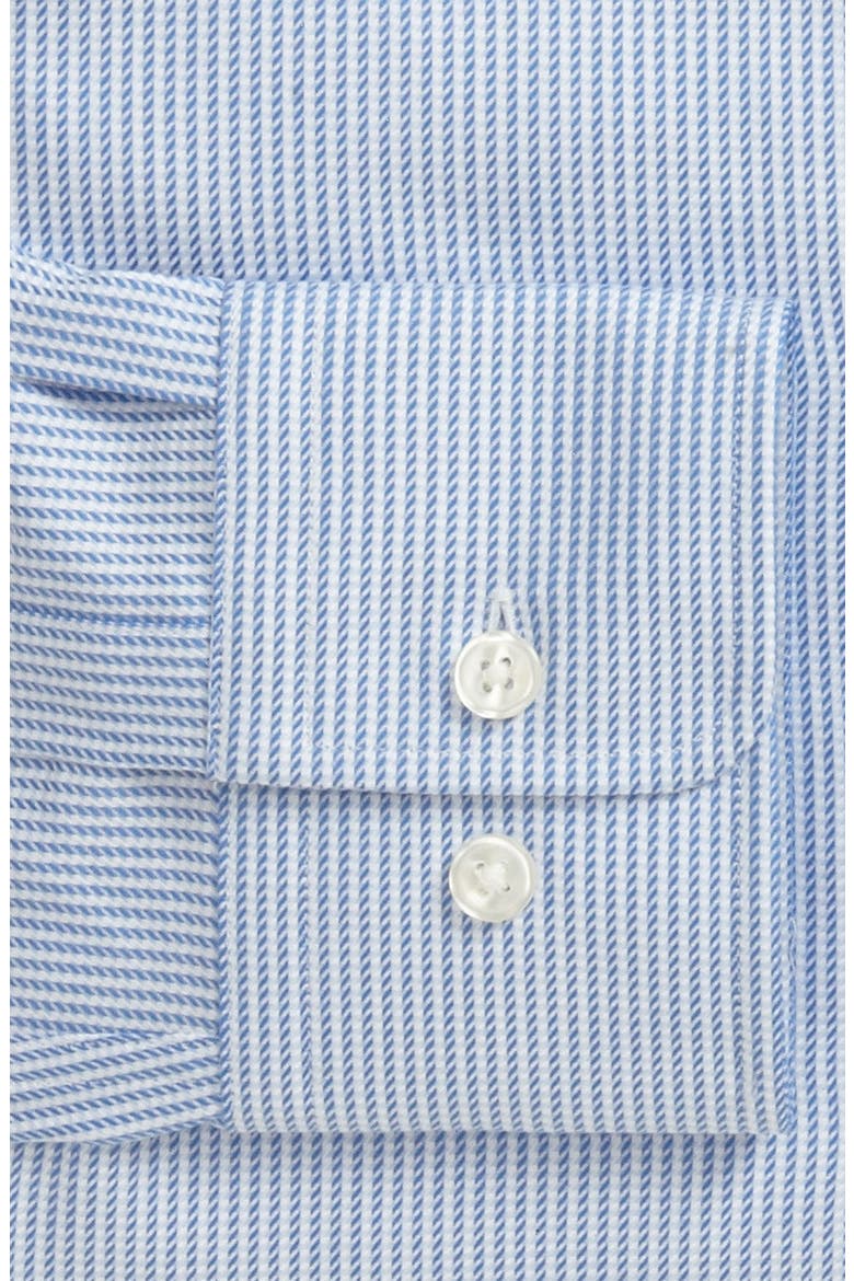 Black Sharp Fit Dress Shirt, Alternate, color, BLUE