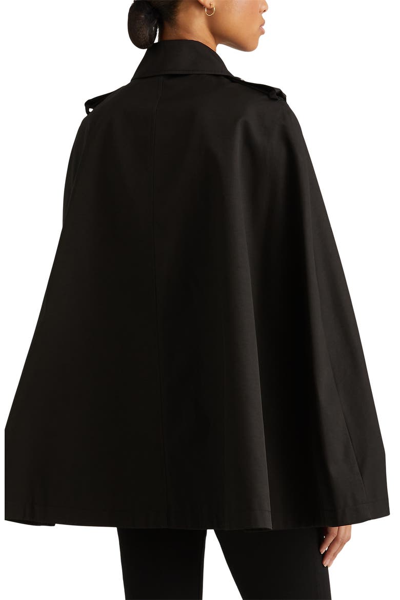 Rain Cape, Alternate, color, BLACK