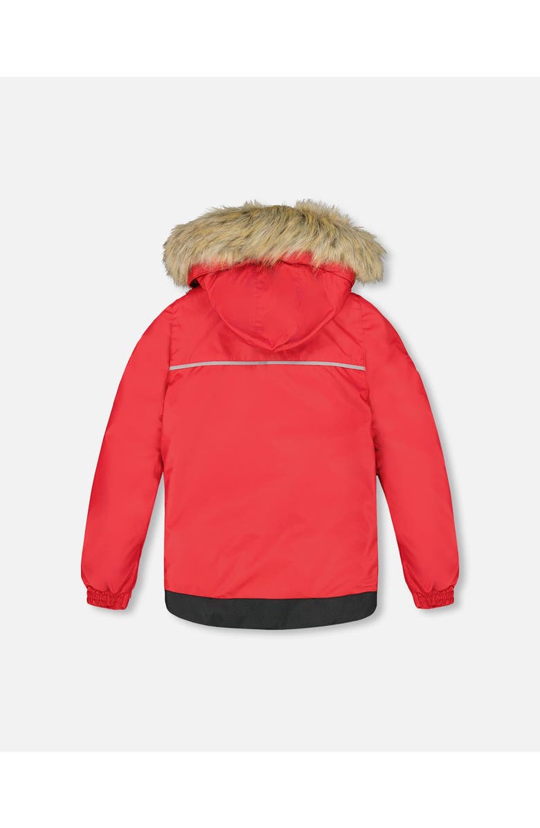 Deux par Deux Boy Two-Piece Discover Snowsuit, Alternate, color, Black