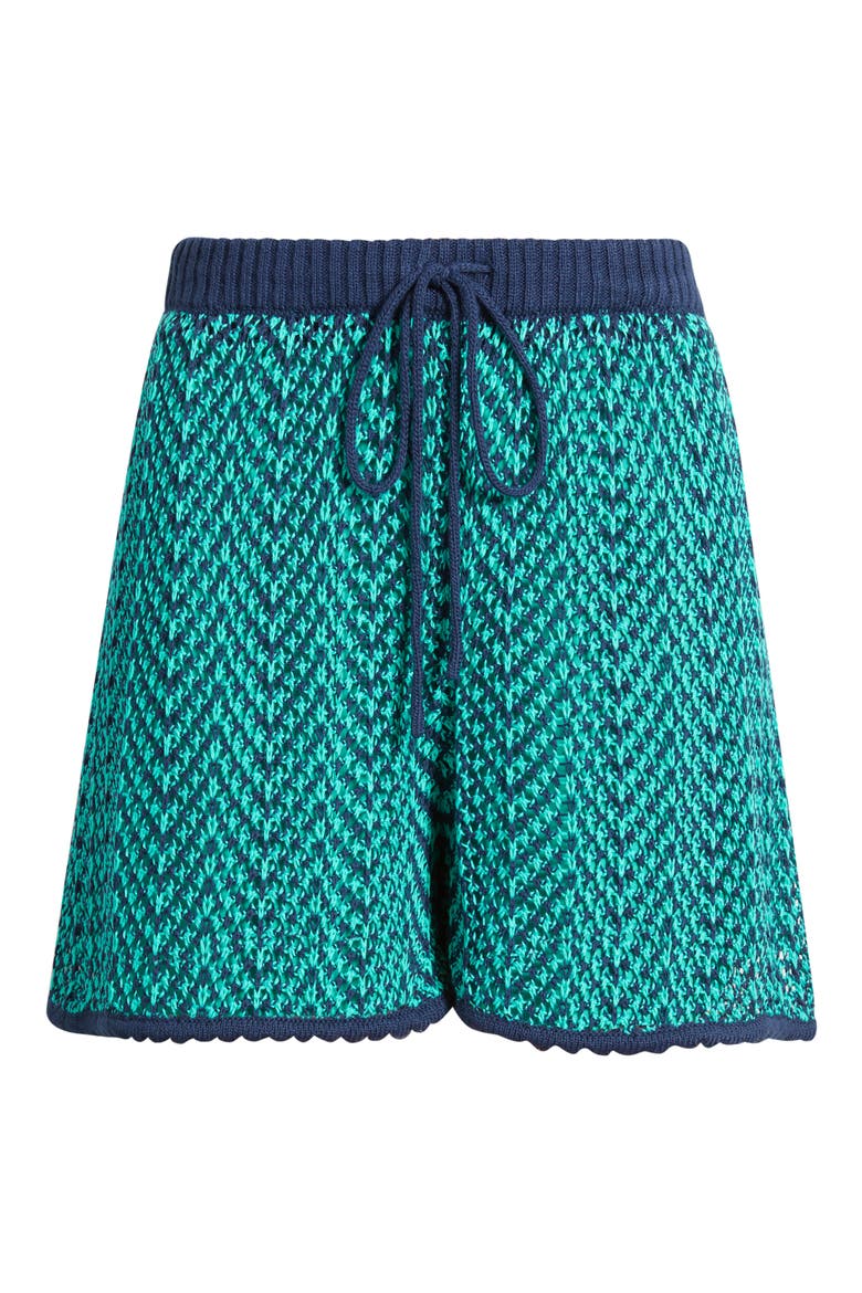 Open Stitch Shorts, Alternate, color, KELLY