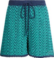 CITY BLUES Open Stitch Shorts