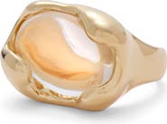 Lady Grey Quartz Cove Ring