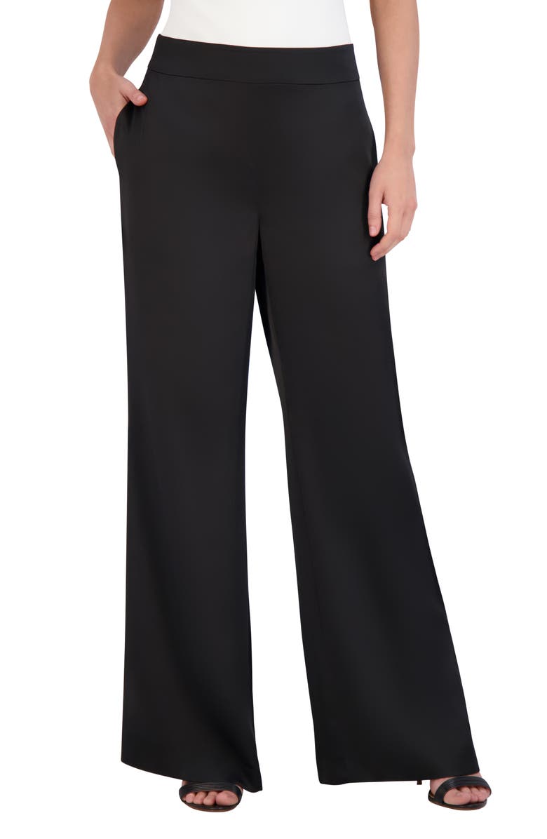 BCBGMAXAZRIA Essential Wide Leg Pants, Main, color, 