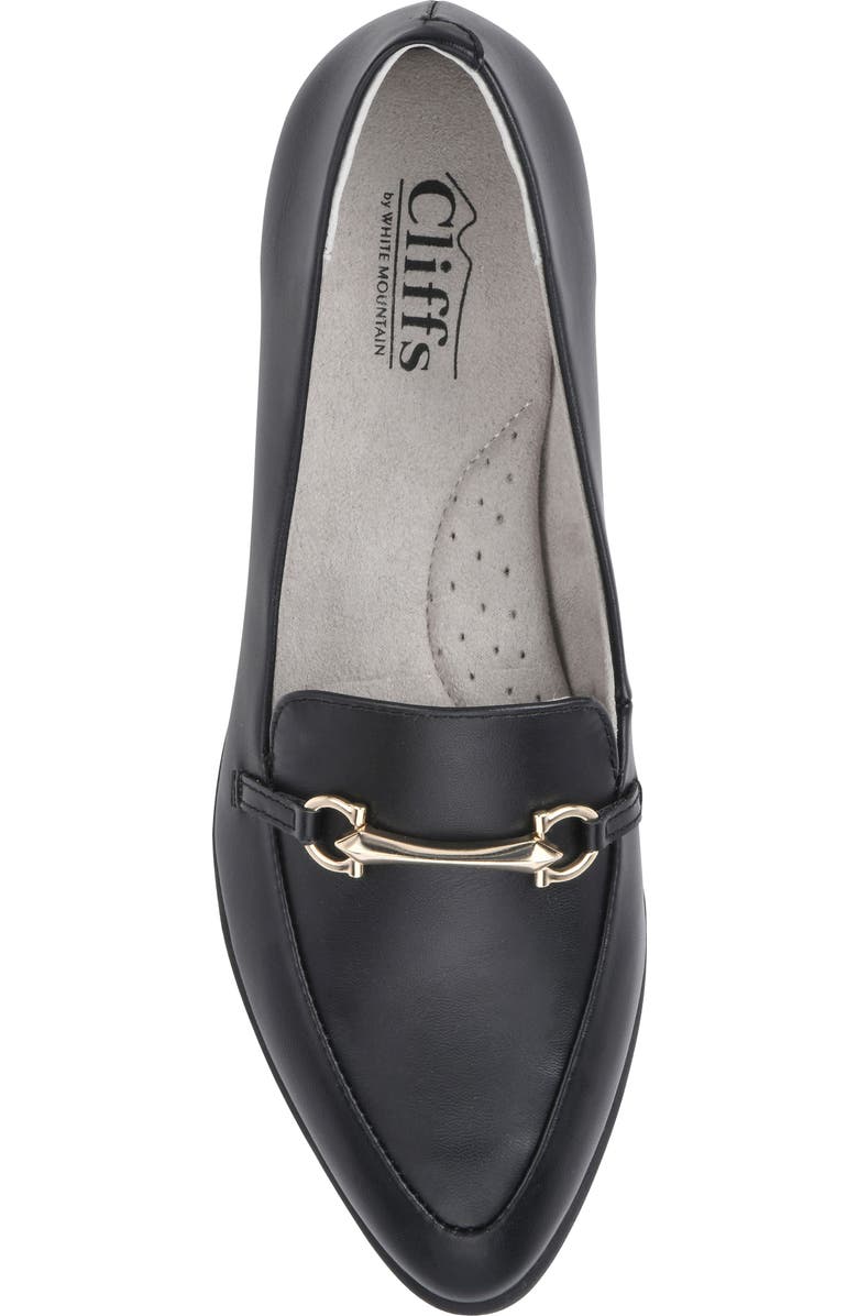 CLIFFS BY WHITE MOUNTAIN Maria Pointed Toe Loafer, Alternate, color,