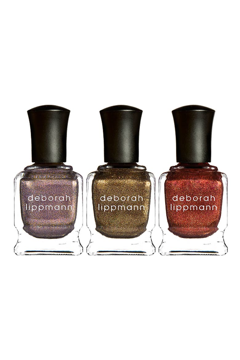 'Rock This Town' Nail Lacquer Trio, Main, color, NO COLOR