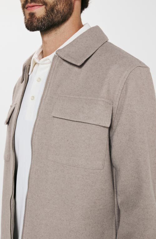 7 Diamonds Bleecker Zip-up Jacket In Gray