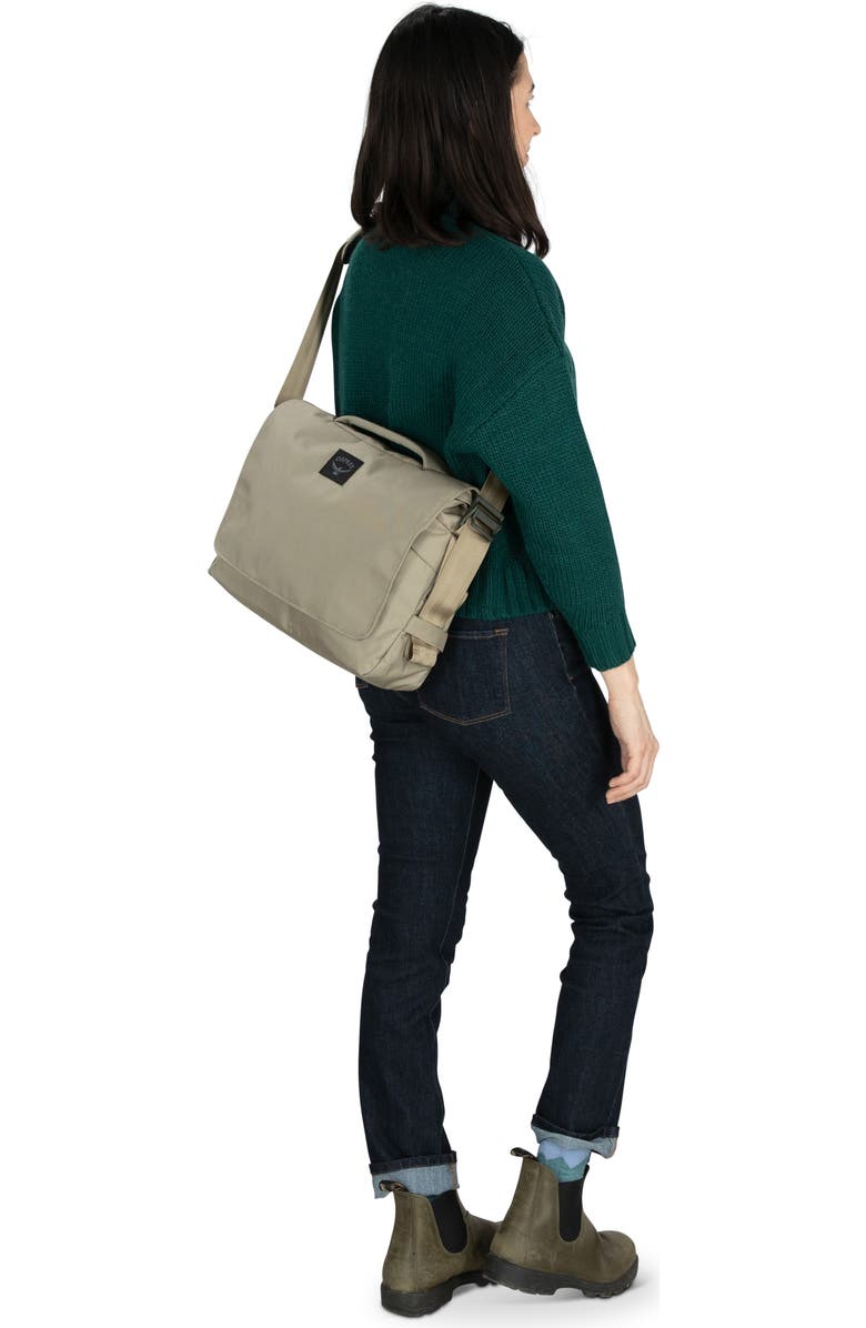 Osprey Aoede Messenger Bag, Alternate, color, Tan Concrete