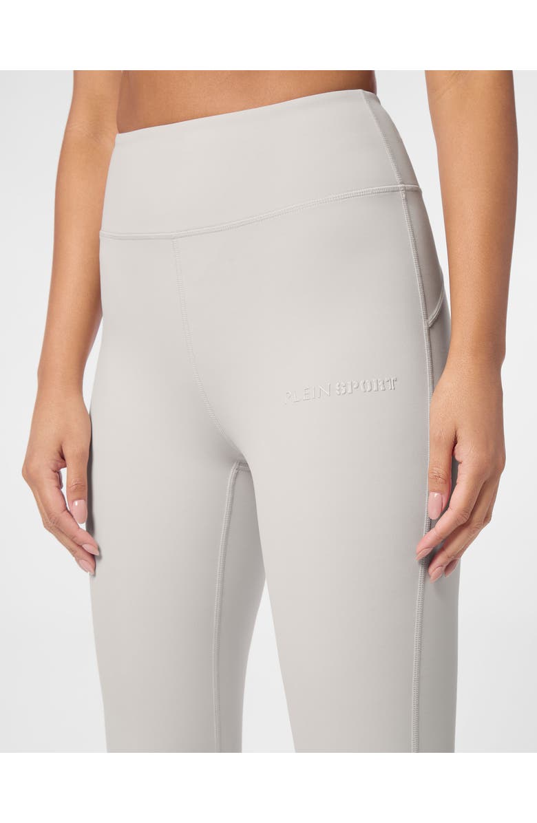 PLEIN SPORT Flare Jogging Leggings Women, Alternate, color, Grey
