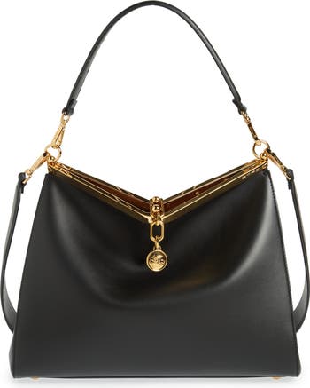 【ETRO】Women's Bella Large Bag Black Etro Large Vela Leather Shoulder Bag | Nordstrom