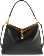 Etro Large Vela Leather Shoulder Bag