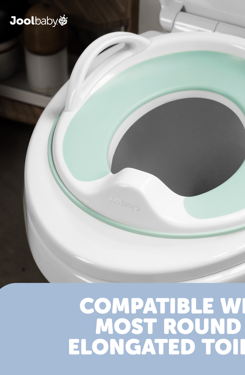 JOOL BABY JOOL BABY POTTY TRAINING SEAT WITH HANDLES TOILET TRAINING SEAT 