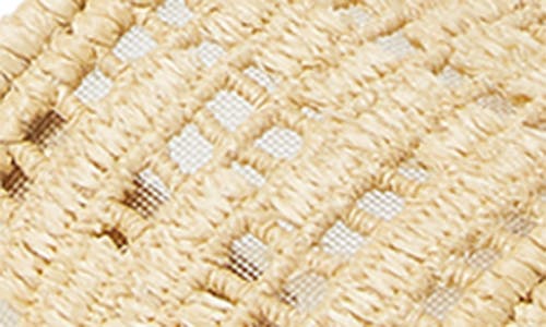 Fendi Sunshine Raffia Woven Slides