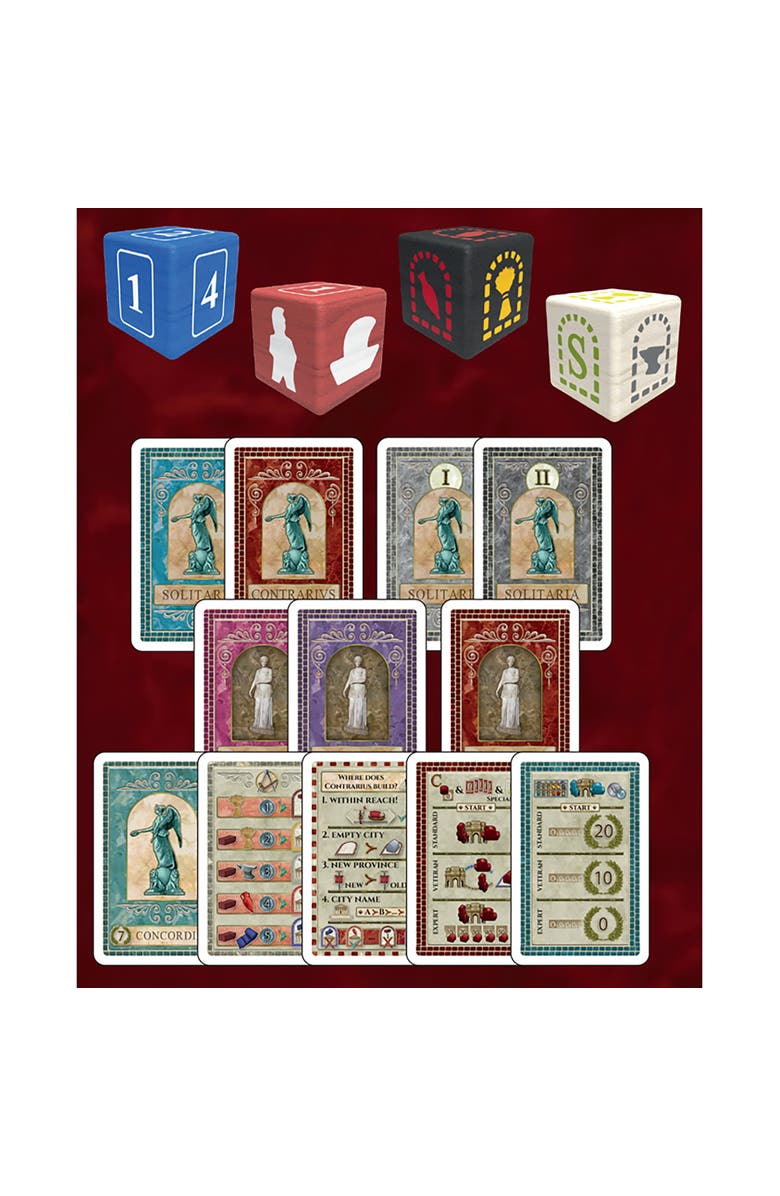 Rio Grande Games Concordia Solitaria Expansion Strategy Board Game Ages 14+, Alternate, color, Multicolored