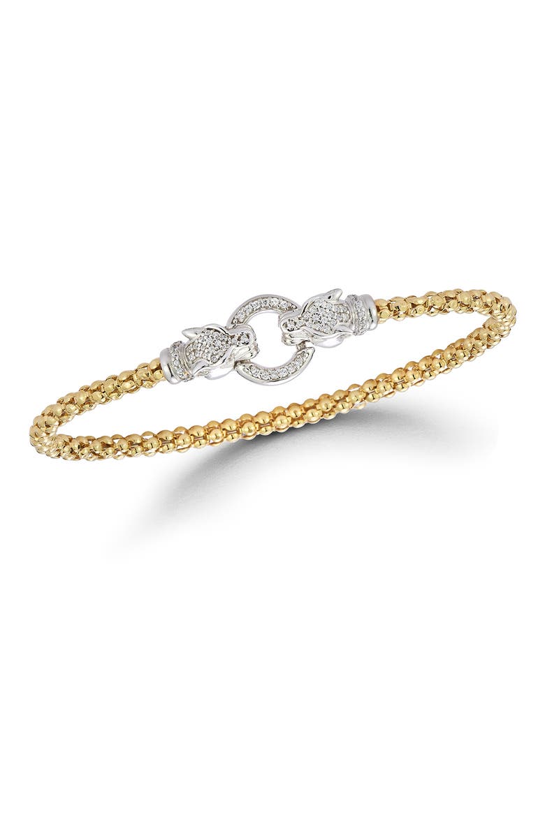 Panther Bracelet, Main, color, GOLD
