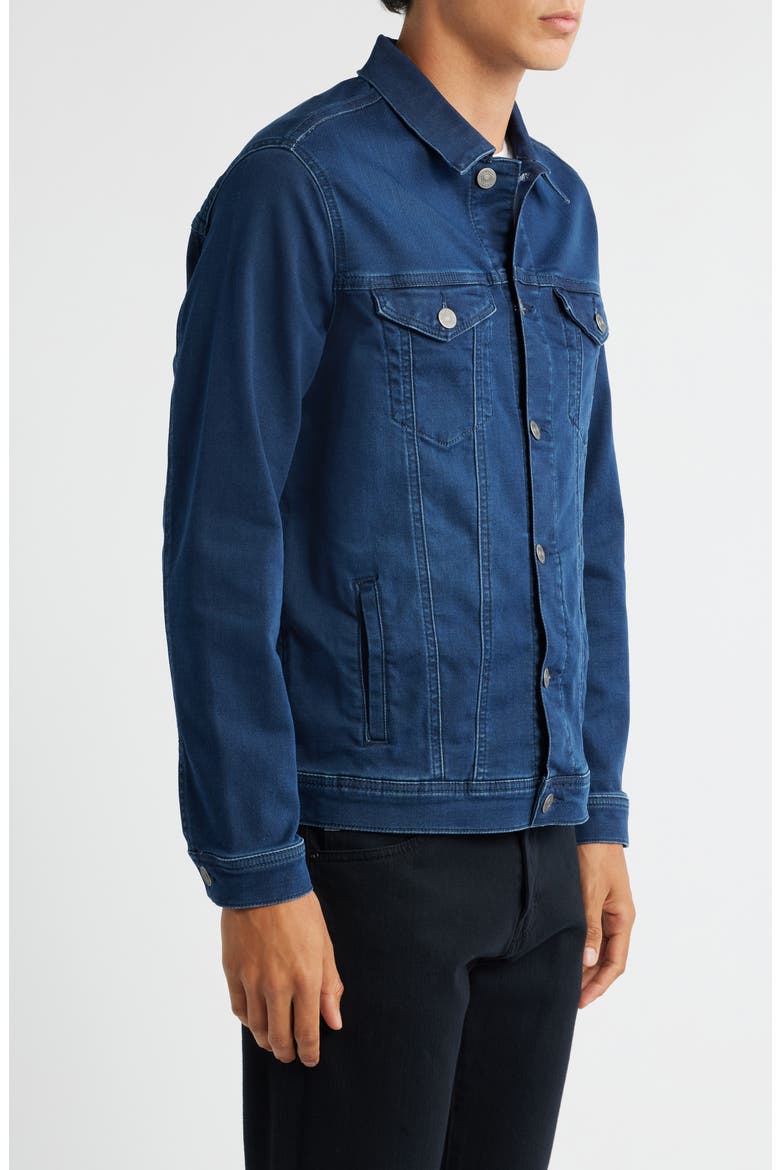 Drake Denim Trucker Jacket, Alternate, color, USED ATHLETIC