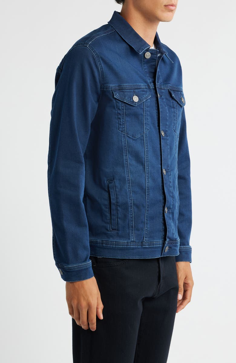 Mavi Jeans Drake Denim Trucker Jacket, Alternate, color, Used Athletic