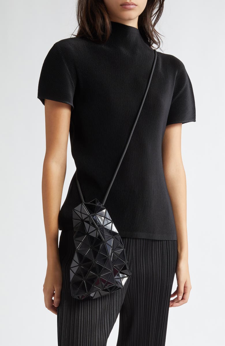 Bao Bao Issey Miyake Wring Glossy Drawstring Bag, Alternate, color,