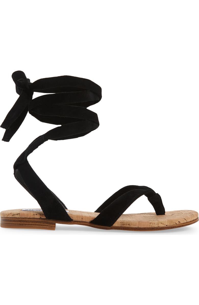 Steve Madden Tayla Ankle Tie Sandal, Alternate, color,