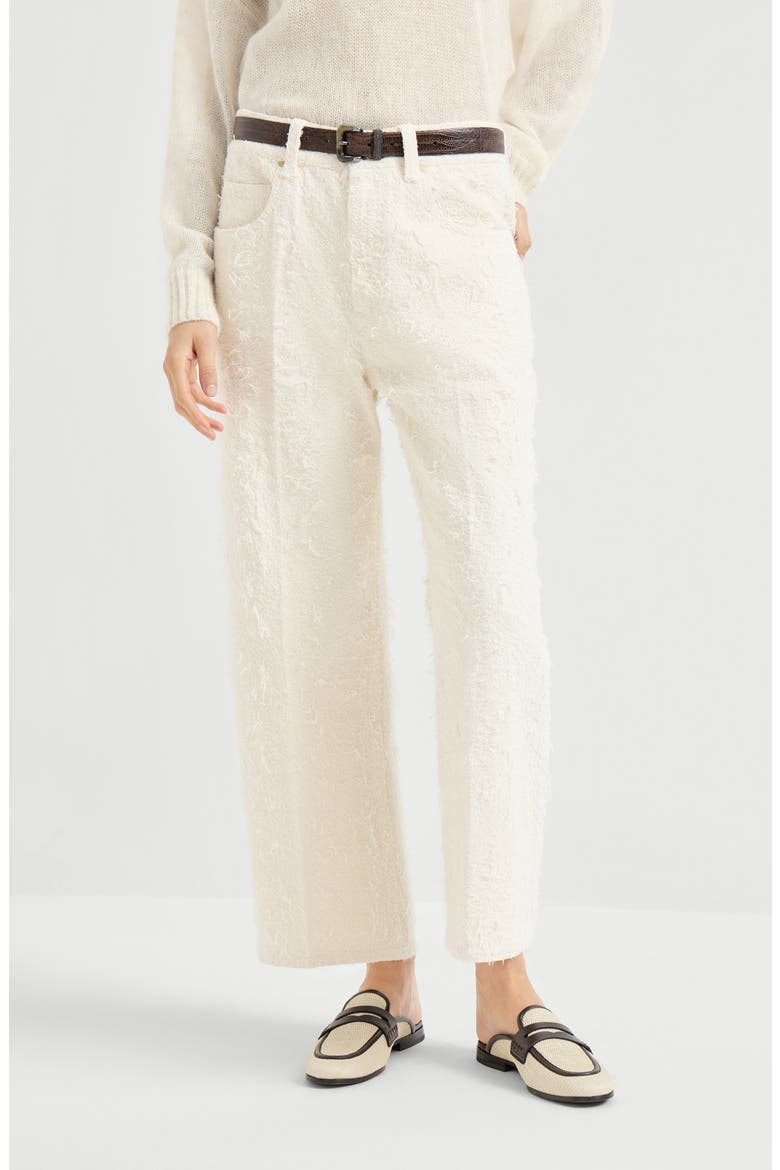 Contemporary Square trousers, Main, color, Ivory