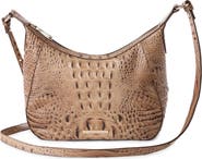 Brahmin Corinne Croc Embossed Leather Crossbody