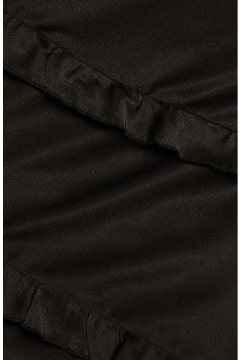 Roxanne Halter Maxi Dress, Alternate, color, BLACK