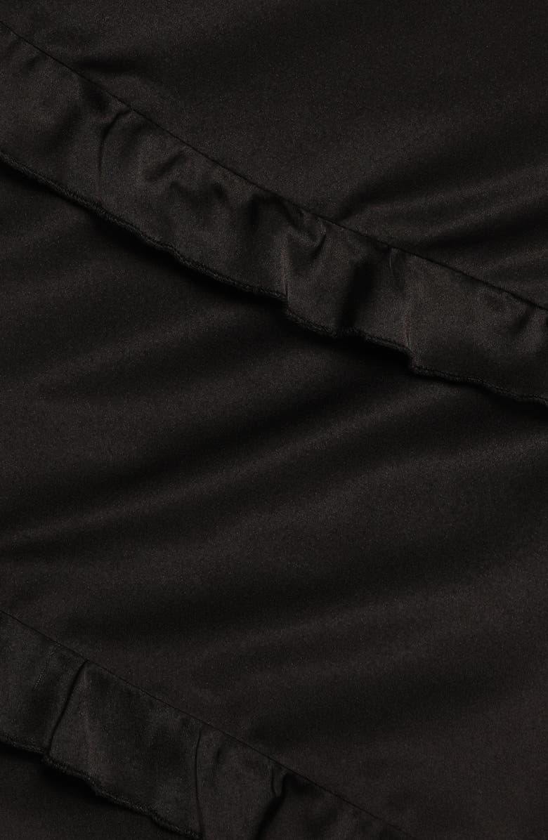 Petal & Pup Roxanne Halter Maxi Dress, Alternate, color, Black