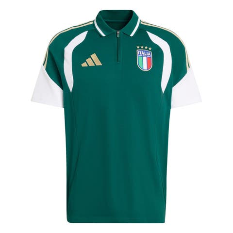 Men
s adidas  Green Italy National Team 2026 Tiro Training Polo