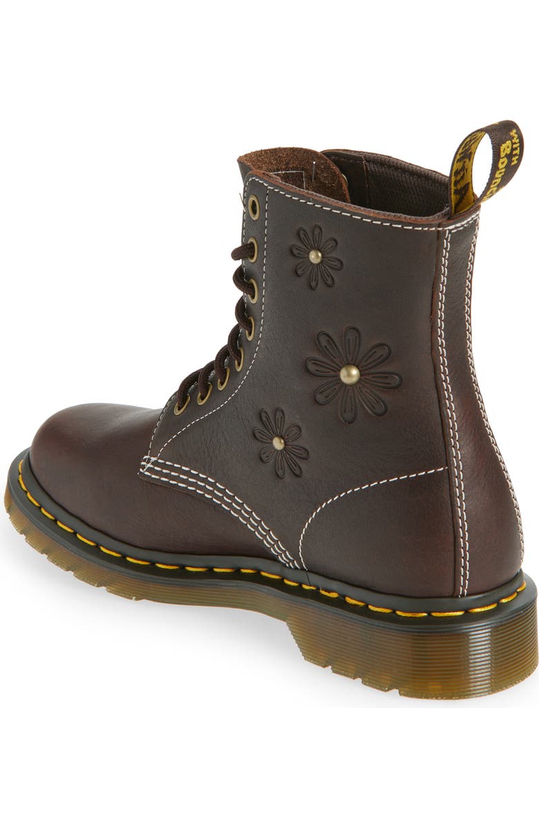 Dr. Martens 1460 Pascal Boot, Alternate, color, Dark Brown