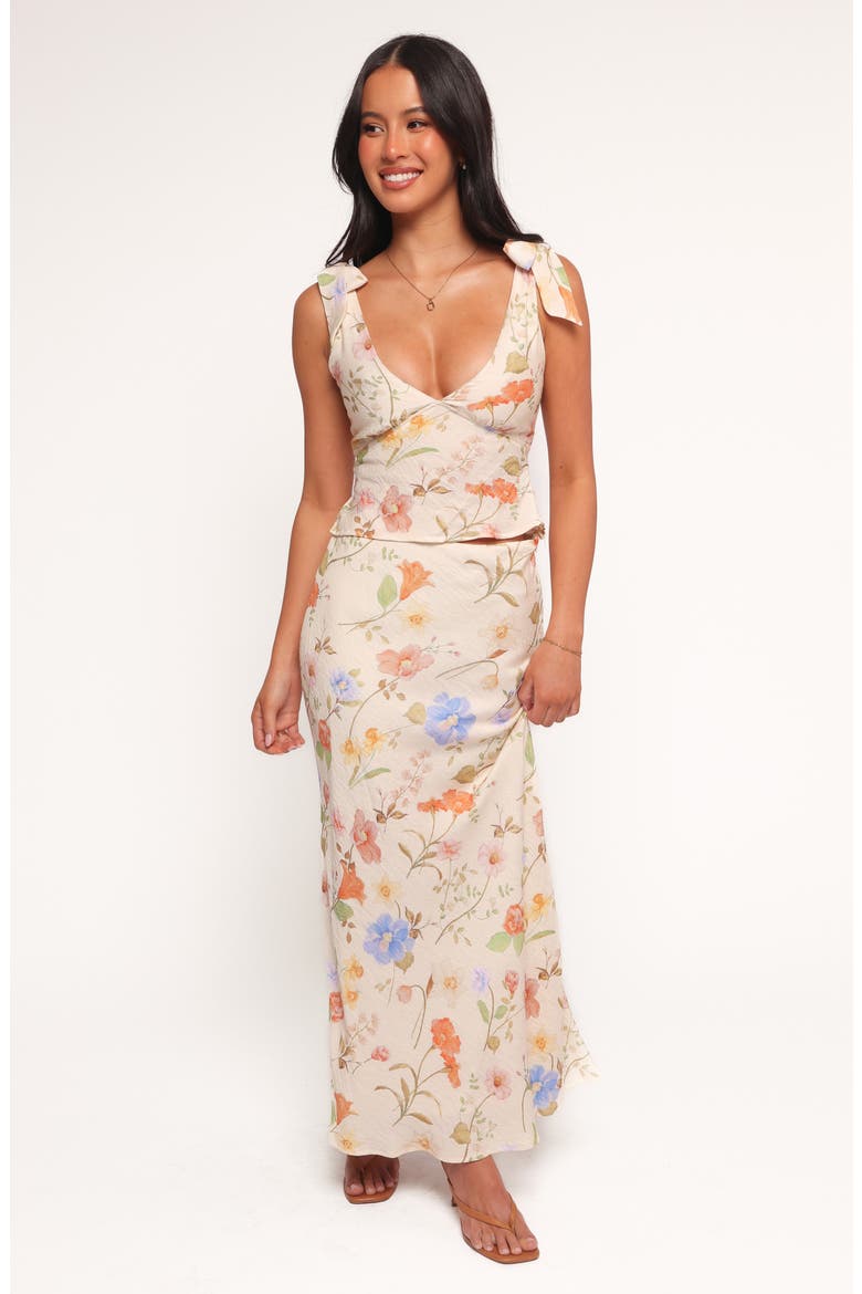Kedra Tie Shoulder Top, Alternate, color, FLORAL