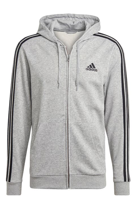 3 Stripe Full Zip Hoodie