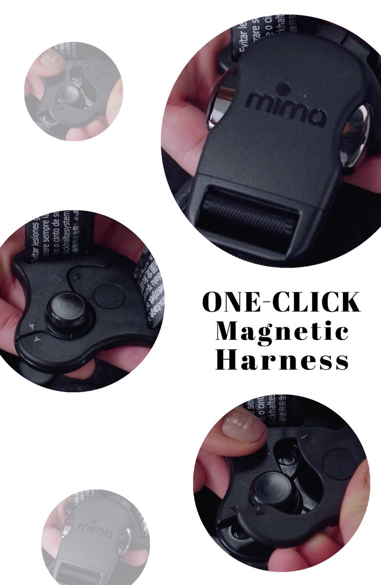 mima Xari MAX Stroller, Alternate, color, Black / Black / Black