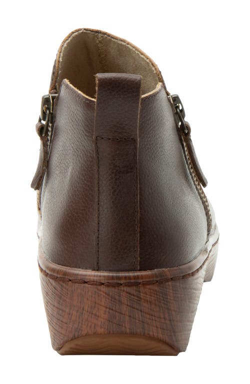 Alegria By Pg Lite Oaklee Rancho Bootie In Brown