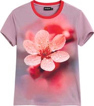 Desigual Floral Graphic T-Shirt