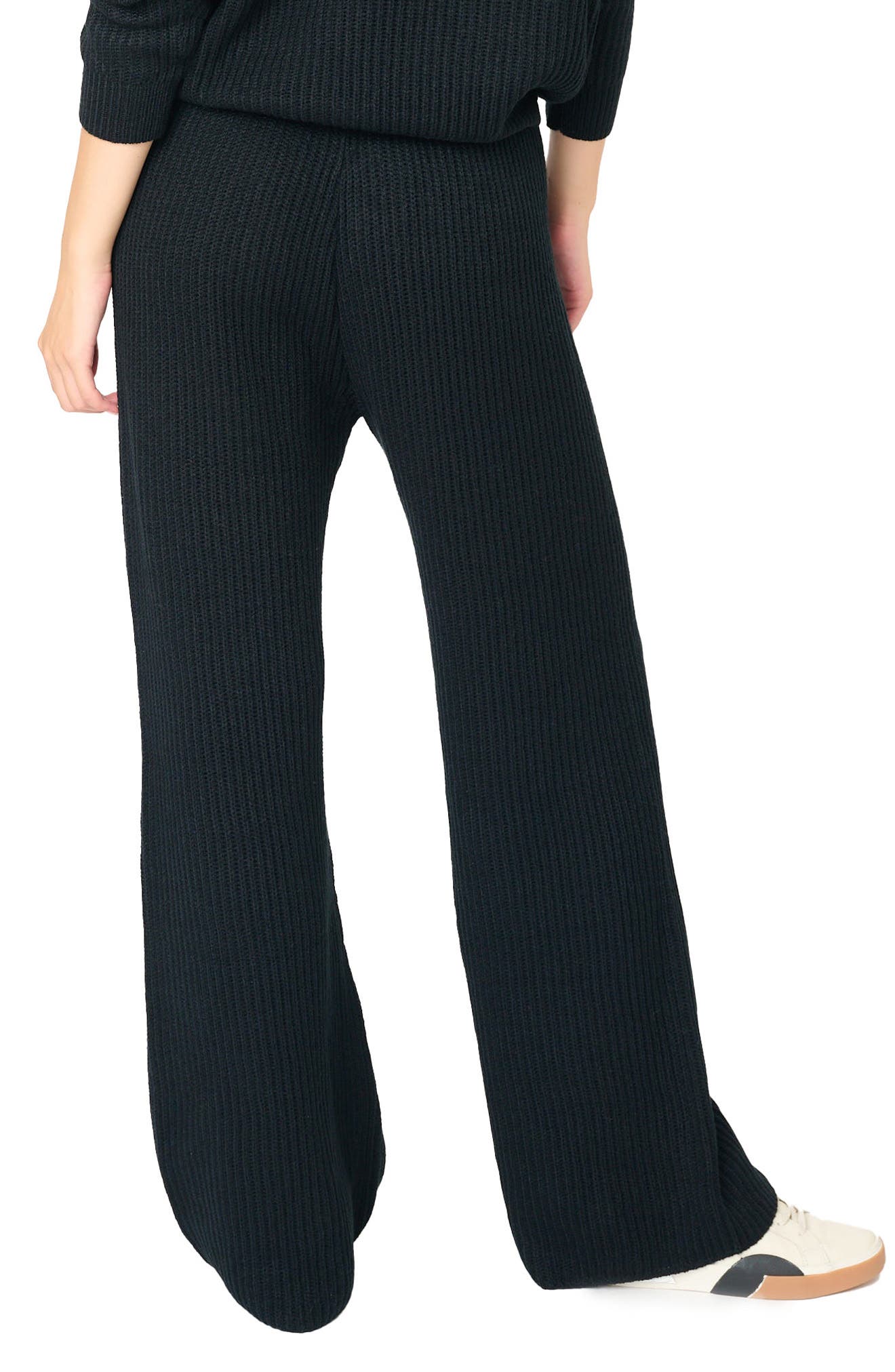 Gigi Drawstring Rib Sweater Pants - image 2