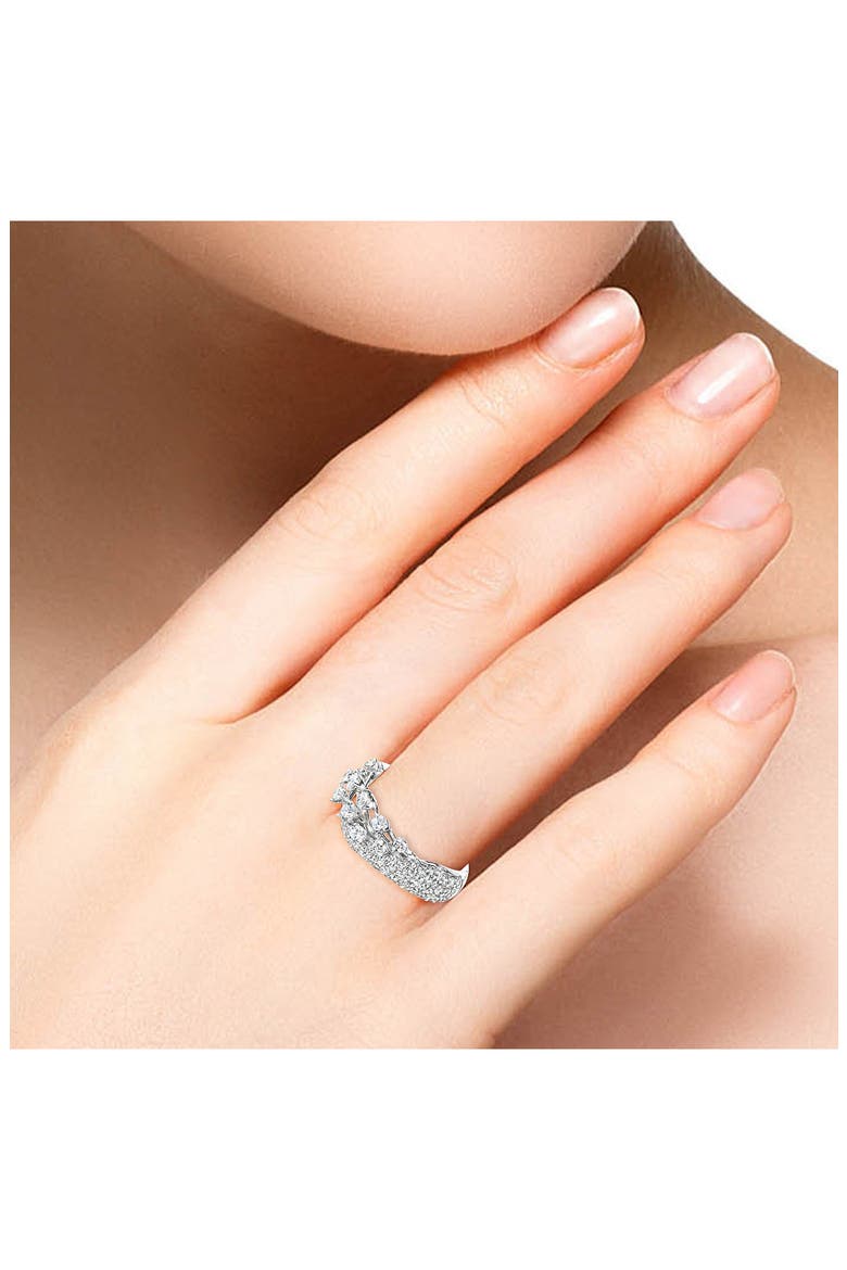 Luminus Diamond Ring, Alternate, color, WHITE GOLD