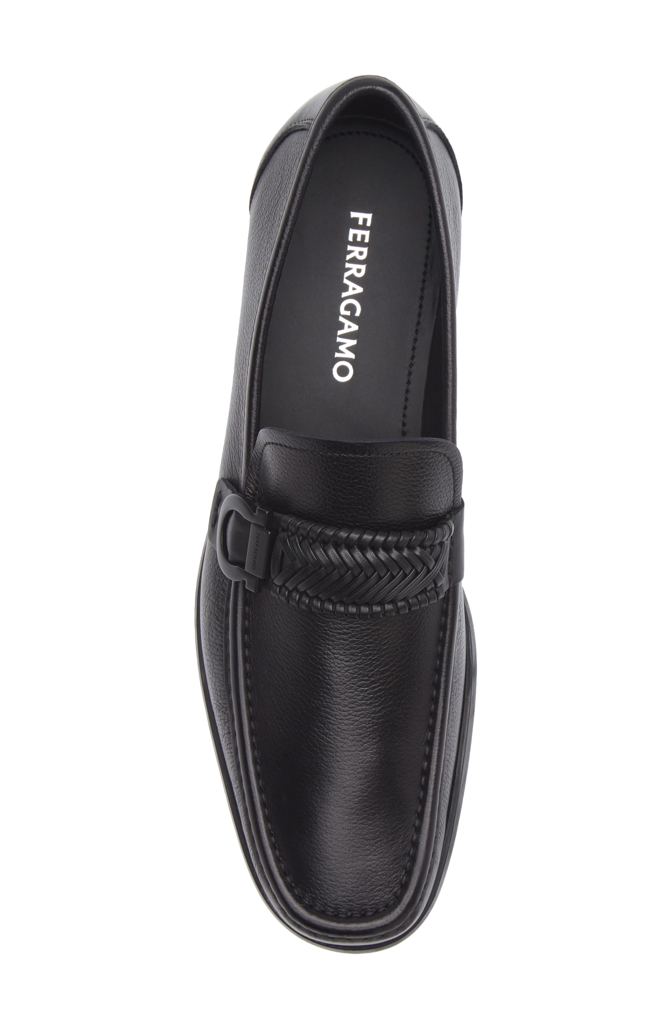 FERRAGAMO Caspian Loafer, Alternate, color, Nero Nero