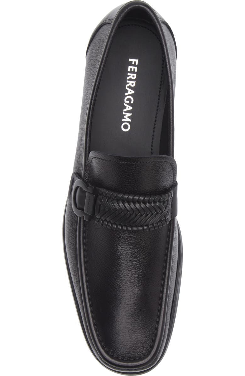 FERRAGAMO Caspian Loafer, Alternate, color, Nero Nero