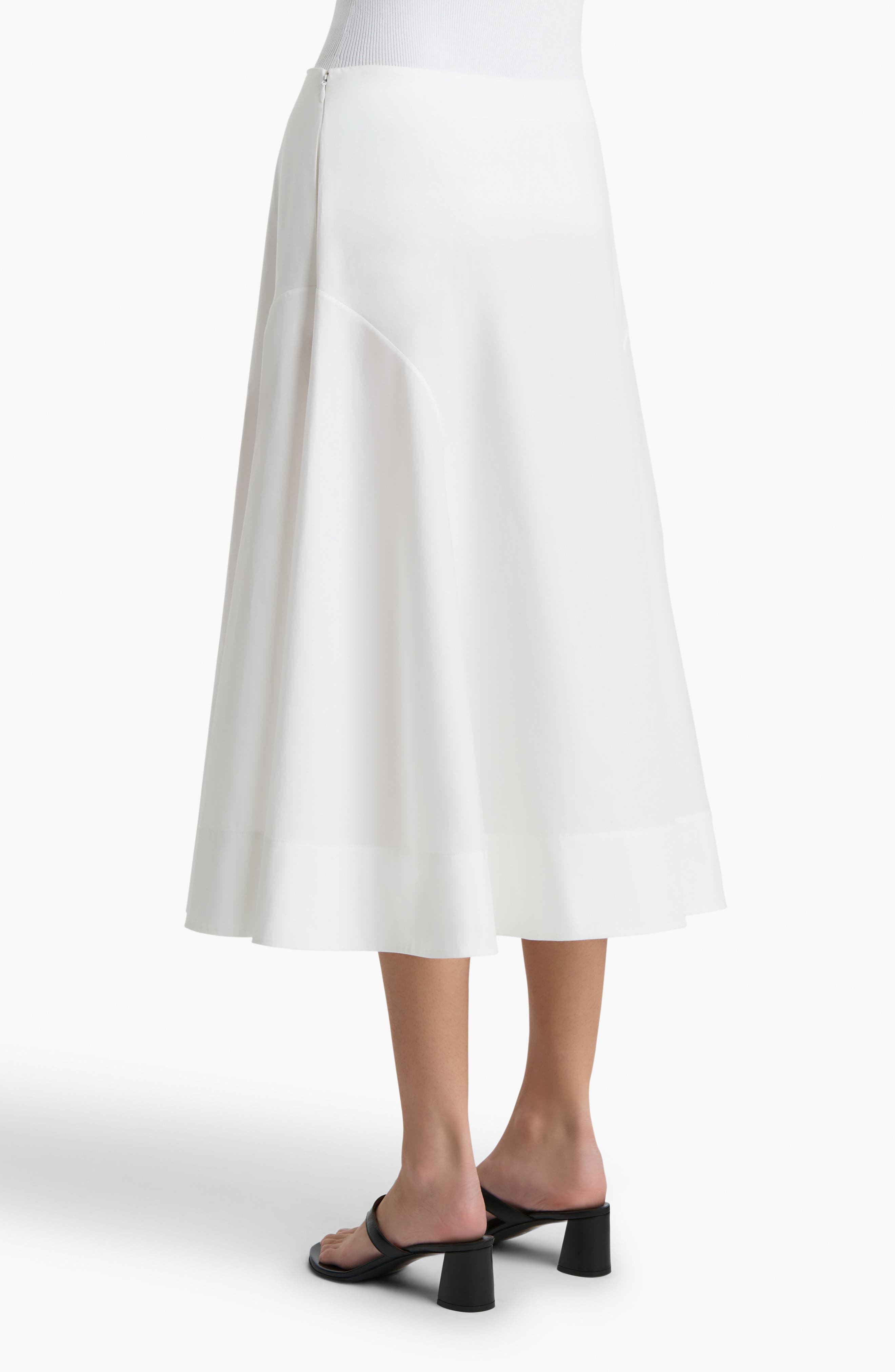 Artin Cotton Midi Skirt - image 2