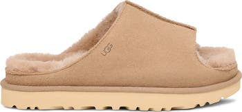 Greenport Genuine Shearling Lined Slide Sandal